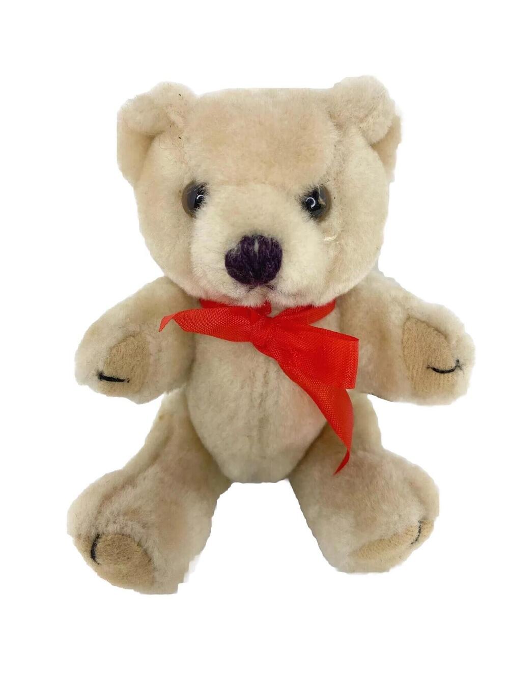 Vintage Teddy Bear Wang’s Intl Bear Movable Arms & Legs Plush Teddy